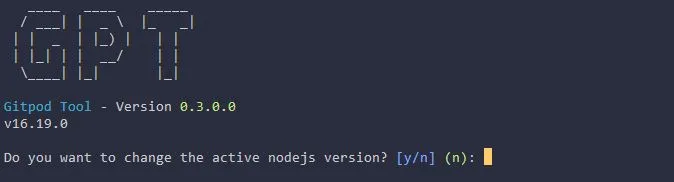 WebDev NodeJS Version