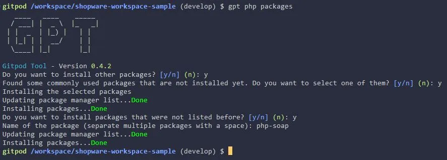 WebDev PHP packages