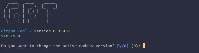 WebDev NodeJS Version
