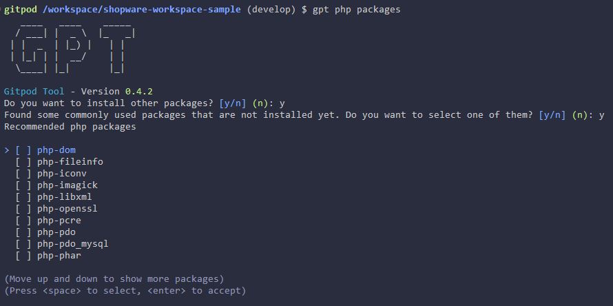 GPT PHP packages