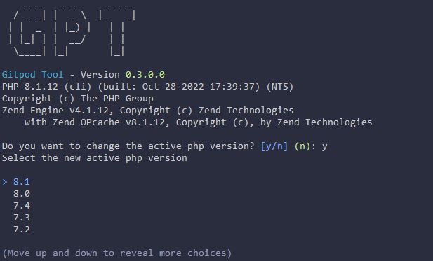 WebDev PHP Version