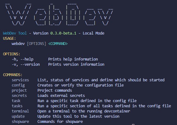 WebDev CLI